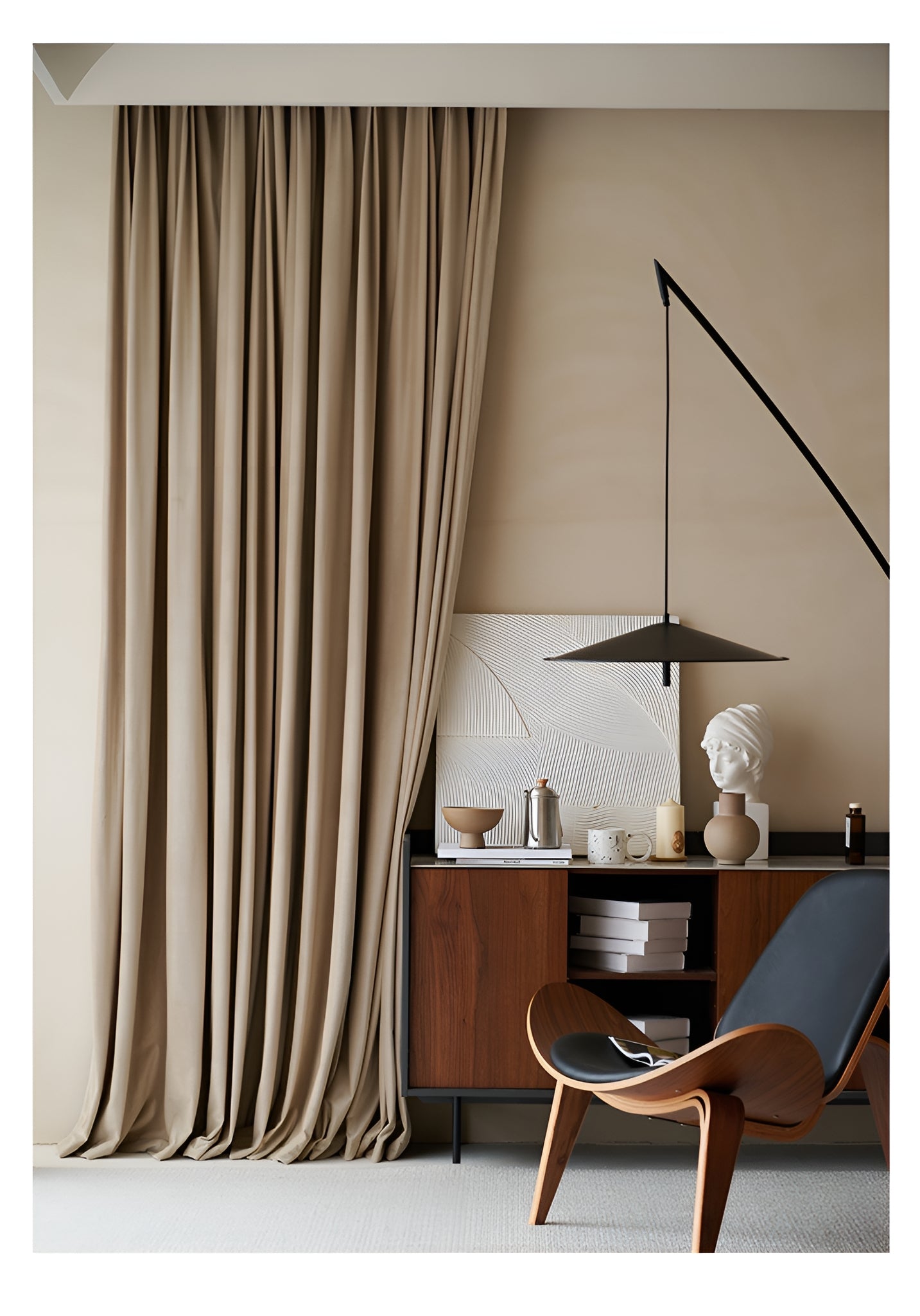 Veronica Solid Blackout Curtains for Bedroom - Custom Room Darkening Window Treatment for Better Sleep & Light Control - Perfect for Nursery, Home Theater & Shift Workers