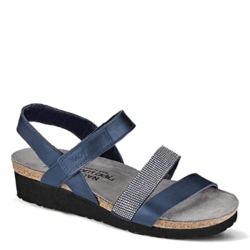 Polar Sea Lthr/Dark Blue W/Nikel Rivets