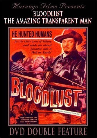 Bloodlust & Amazing Transparent Man - Classic Sci-Fi Horror Double Feature DVD | Perfect for Movie Nights & Halloween Screenings