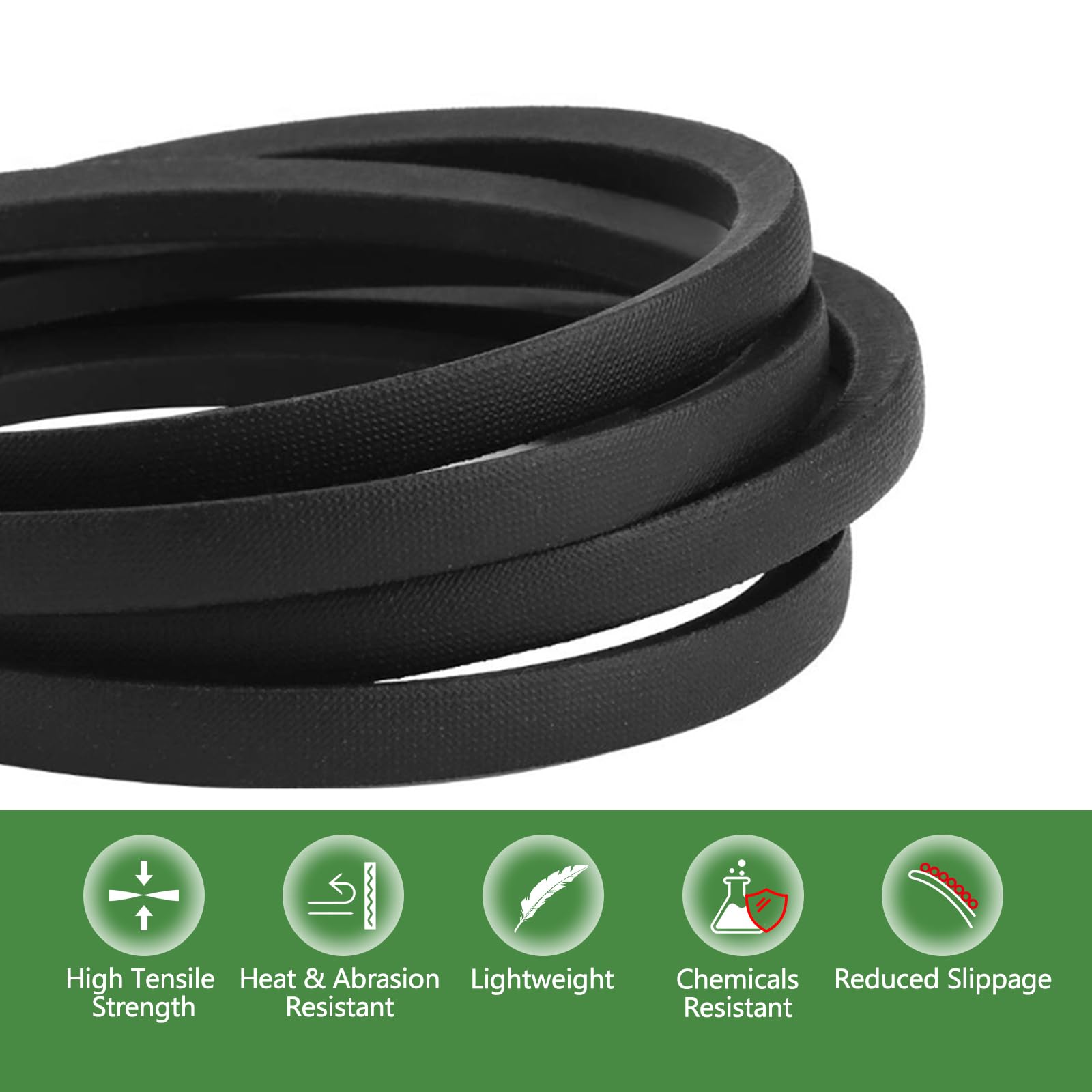 John Deere LT155 LT165 Lawn Tractor Mower Transmission Drive Belt 1/2