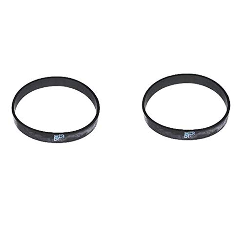 Bissell Vacuum Belt Replacement - Smooth Flat 1548 Pro Heat Revolution Vacuum Belts (2 Pack) - Compatible with Part #1606428 - Perfect for Home Cleaning & Maintenance