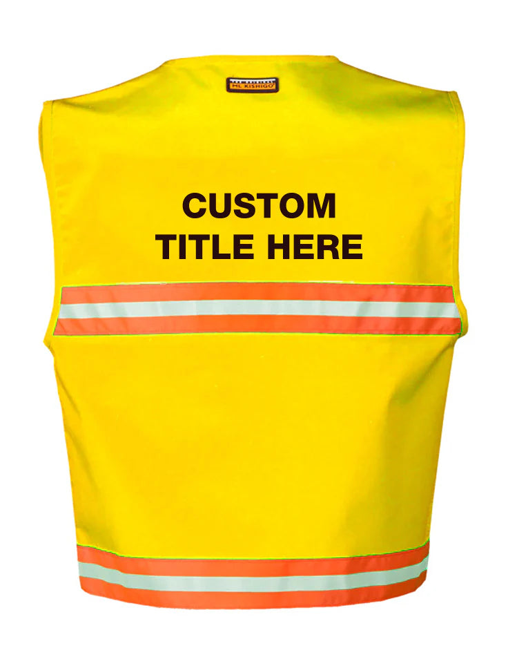 4200 Series Incident Command Vest - High Visibility Safety Vest for Emergency Response & Disaster Management - Ideal for Firefighters, Police & Search & Rescue Teams