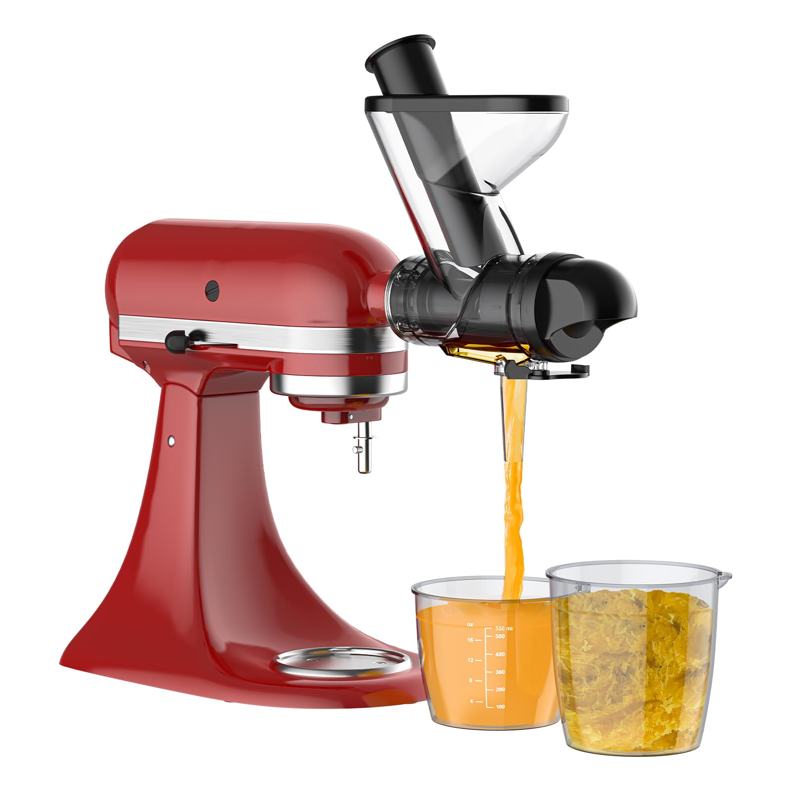 **KitchenAid Stand Mixer Masticating Juicer Attachment - Cold Press Slow Juicer with Dual Feed Chute for Fruits & Vegetables - Perfect for Healthy Juicing at Home by Gvode**