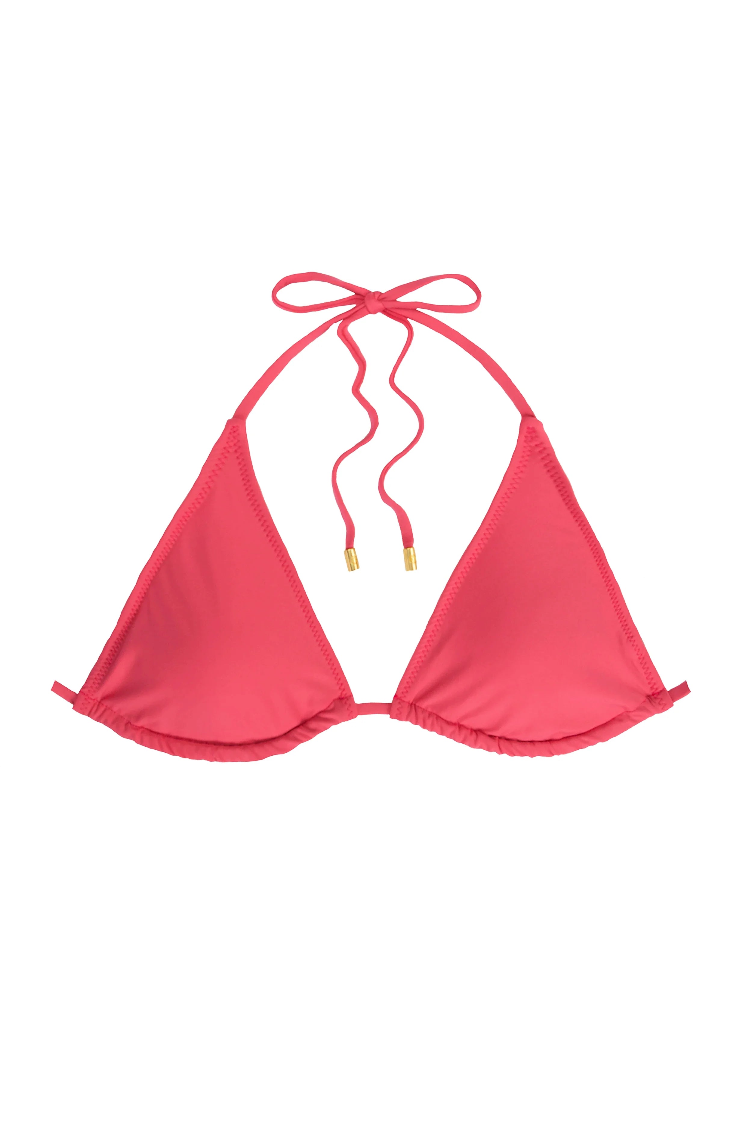 Watermelon Pink String Bikini Top for Women - Sexy Swimwear for Beach, Pool & Summer Vacation