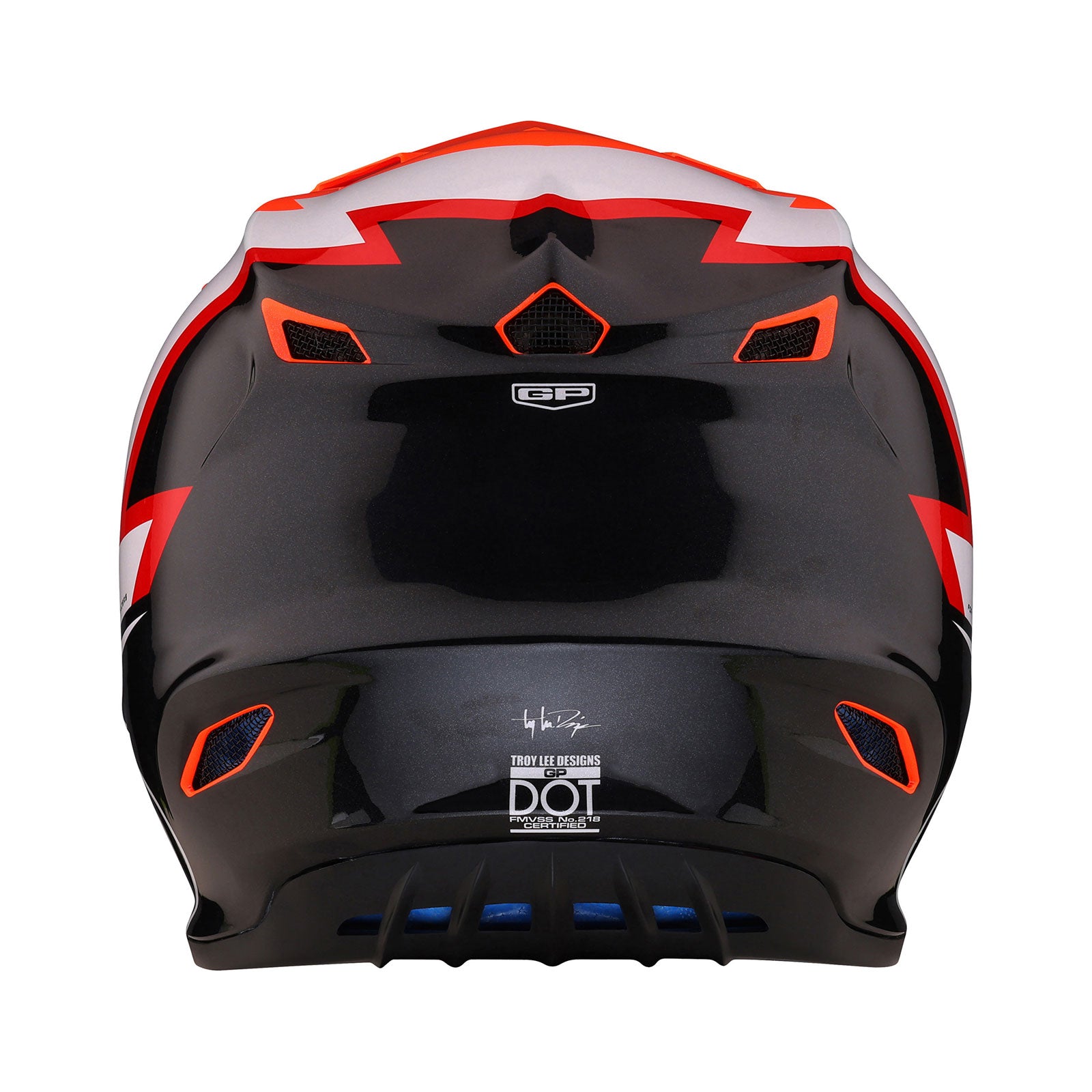 GP Helmet Volt Orange - Lightweight & Durable Motorcycle Helmet for Men & Women - Perfect for Street Biking, Racing & Urban Commuting