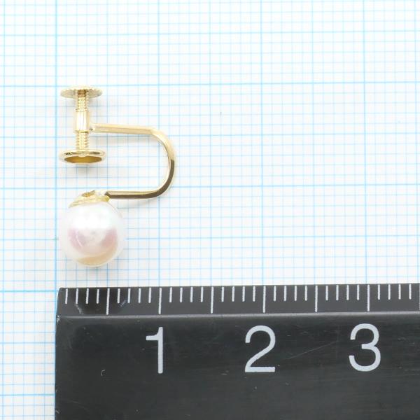 18K Yellow Gold Pearl Earrings for Women - Classic Elegant Stud Earrings with Genuine Pearls - Perfect for Weddings, Parties & Special Occasions