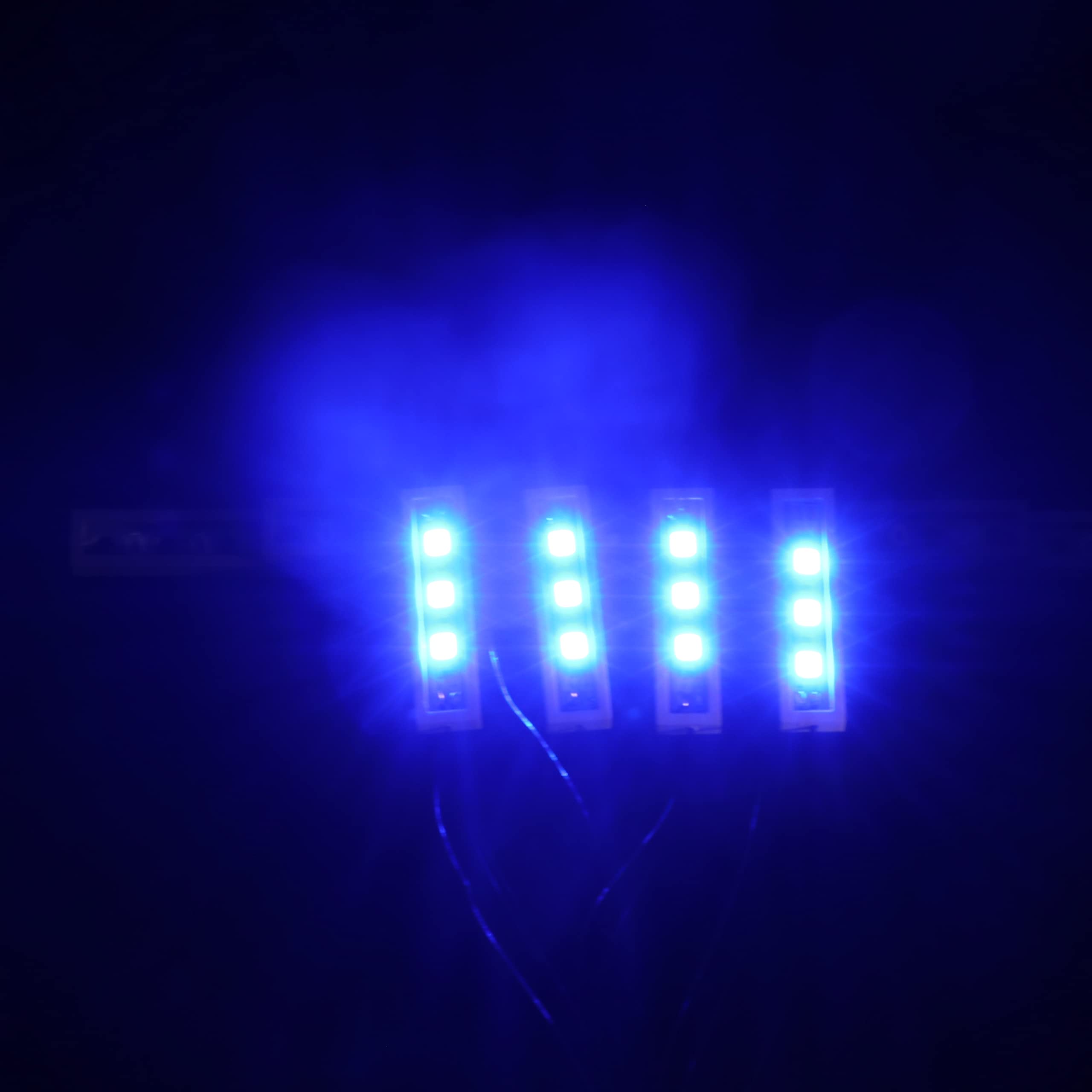 BrickBling 4-in-1 Blue LED Light Kit for LEGO - USB Powered DIY Building Blocks Lighting - Perfect for LEGO Models, Room Decor & Night Lights