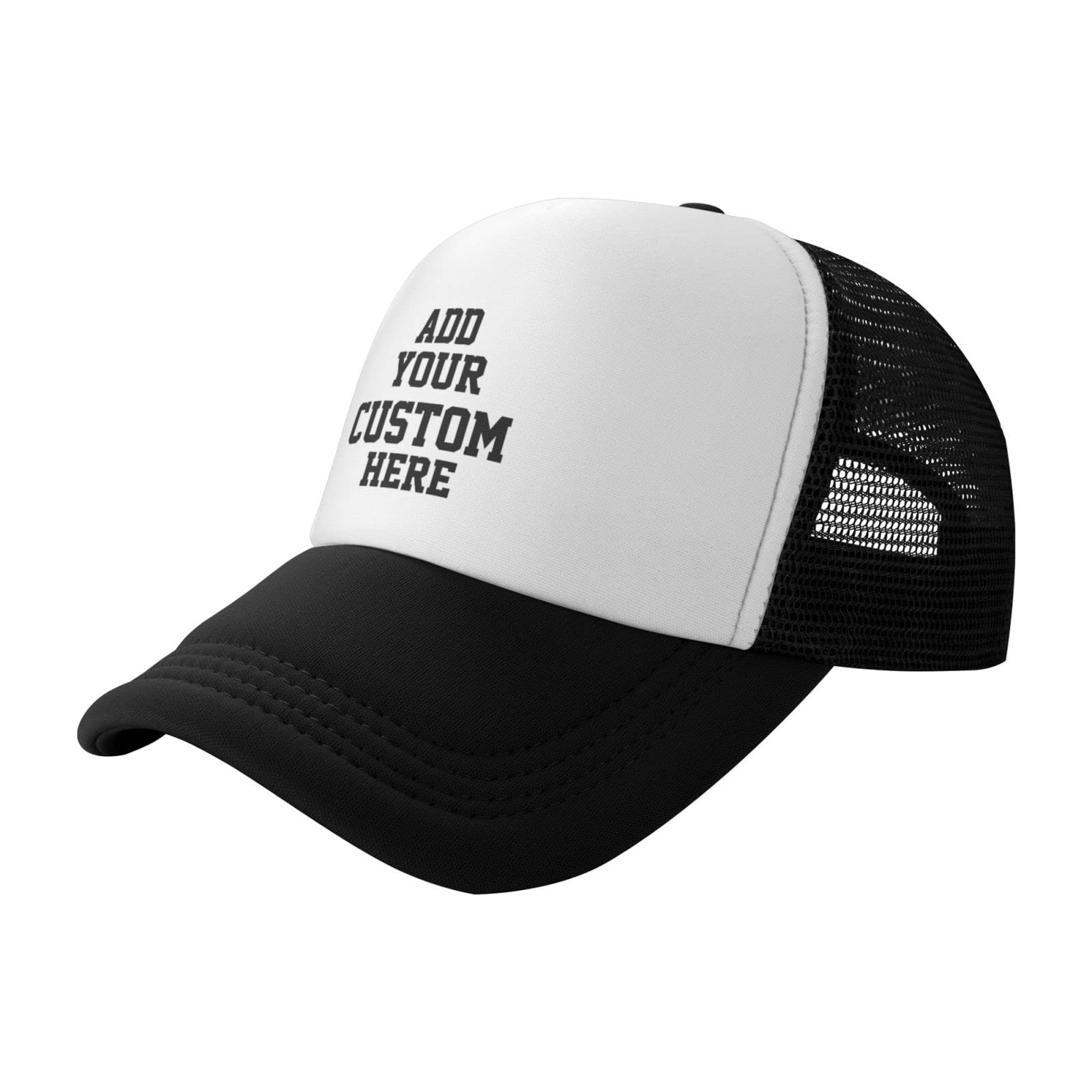 Custom Trucker Hat - Design Your Own Personalized Unisex Hat for Men & Women | Perfect for Outdoor Activities, Sports & Fashion Accessories