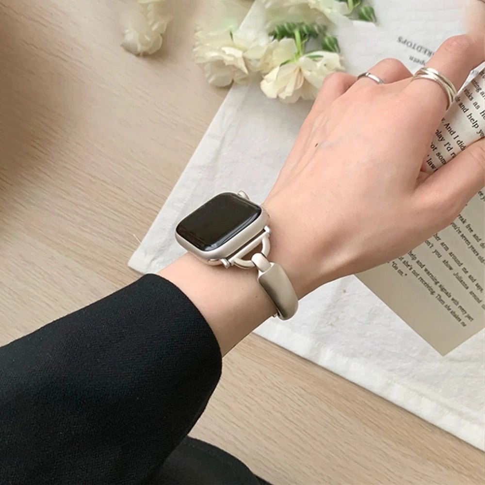 Premium Radiance Apple Watch Band for Women - Stylish & Comfortable Replacement Strap for Apple Watch Series 1-9 - Perfect for Workouts, Office & Everyday Fashion Accessory