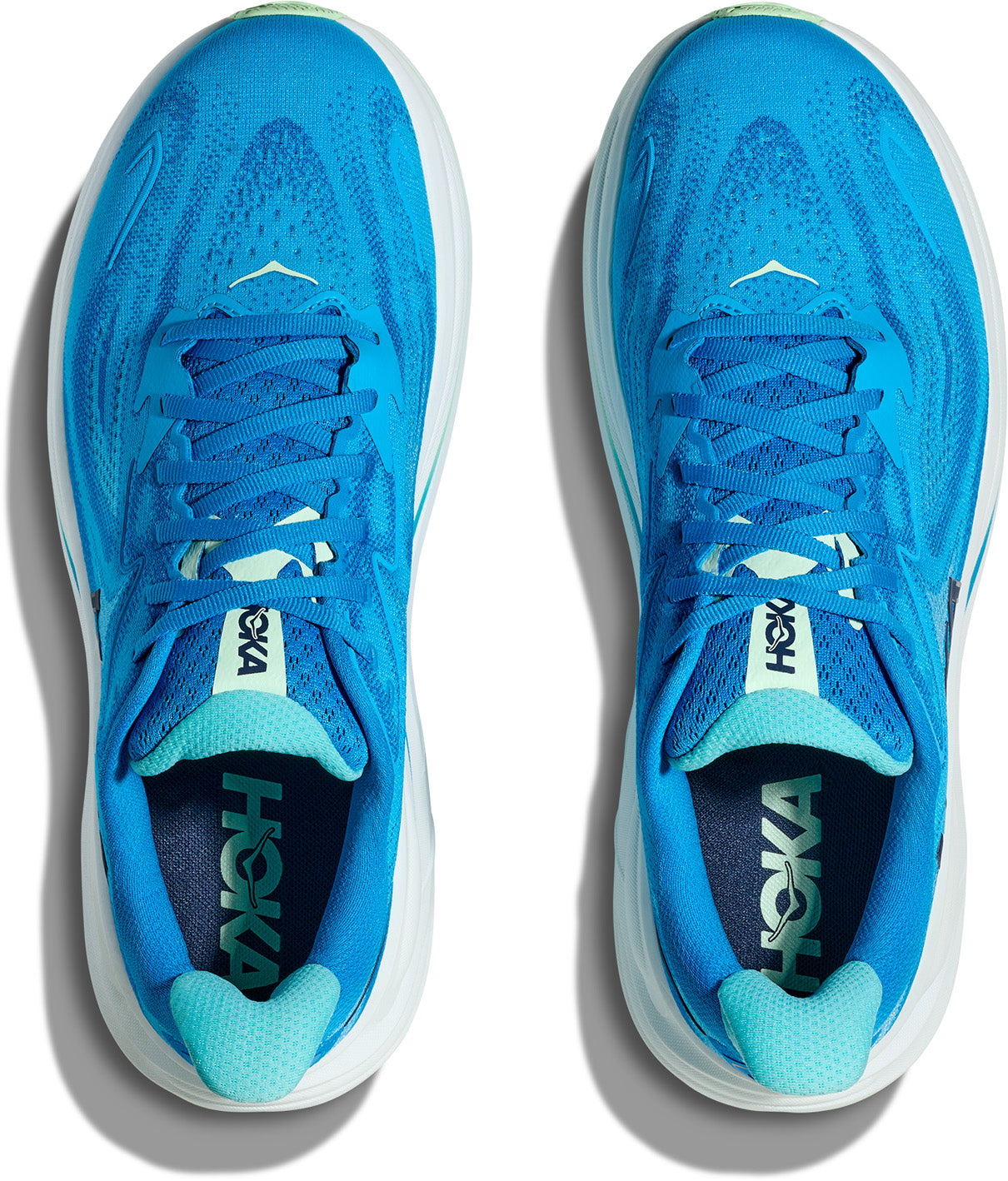 Clifton 10 Wide Men's Running Shoes - Lightweight Cushioned Road Running Sneakers for Jogging, Training & Marathon - HOKA One One
