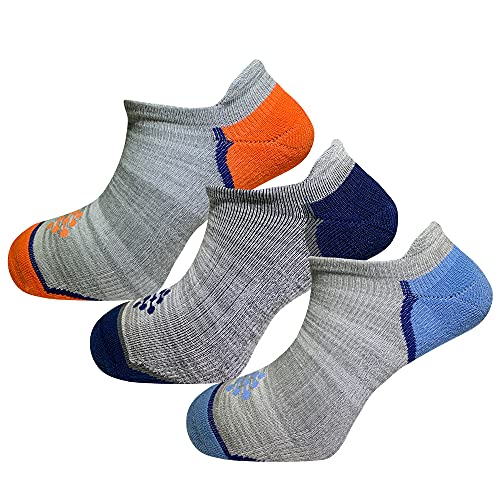 Grey With Navy/Slate/Orange