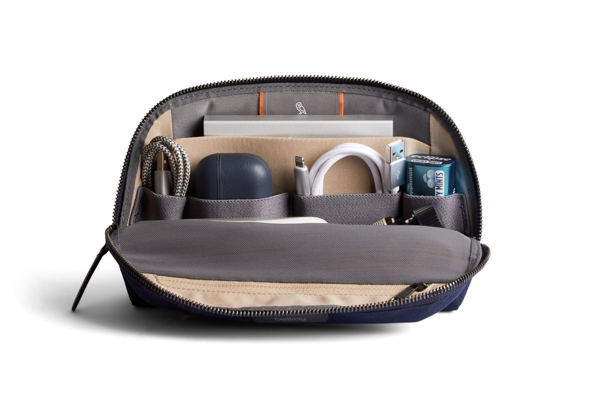 Bellroy Premium Leather Desk Organizer - Stylish & Functional Office Desk Caddy for Pens, Notebooks & Accessories | Perfect Home Office & Workspace Organization