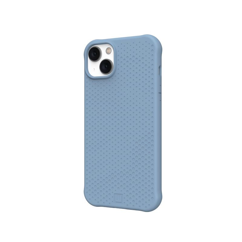 UAG Dot Case with MagSafe for iPhone 14 Plus (Apple Exclusive) - Light Blue | Slim Protective Cover for Everyday Use & Wireless Charging