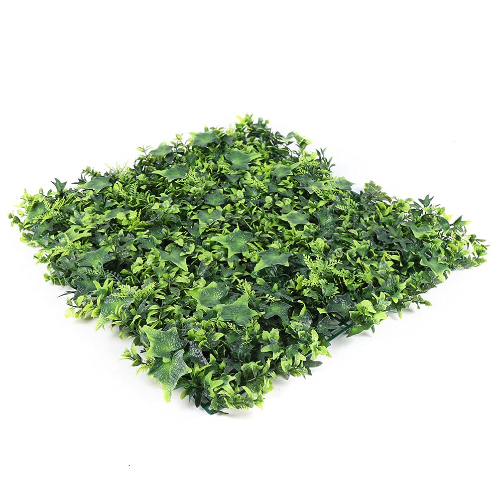 DNYSYSJ 6-Pack Artificial Silk Boxwood Hedge Wall Panels - 20