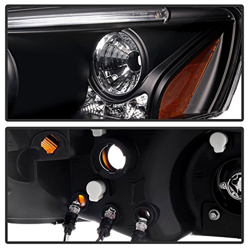High-Performance LED Halo Headlights for Pontiac G6 2005-2008 - Black/Clear Lens - Upgrade Your Night Driving Visibility & Style