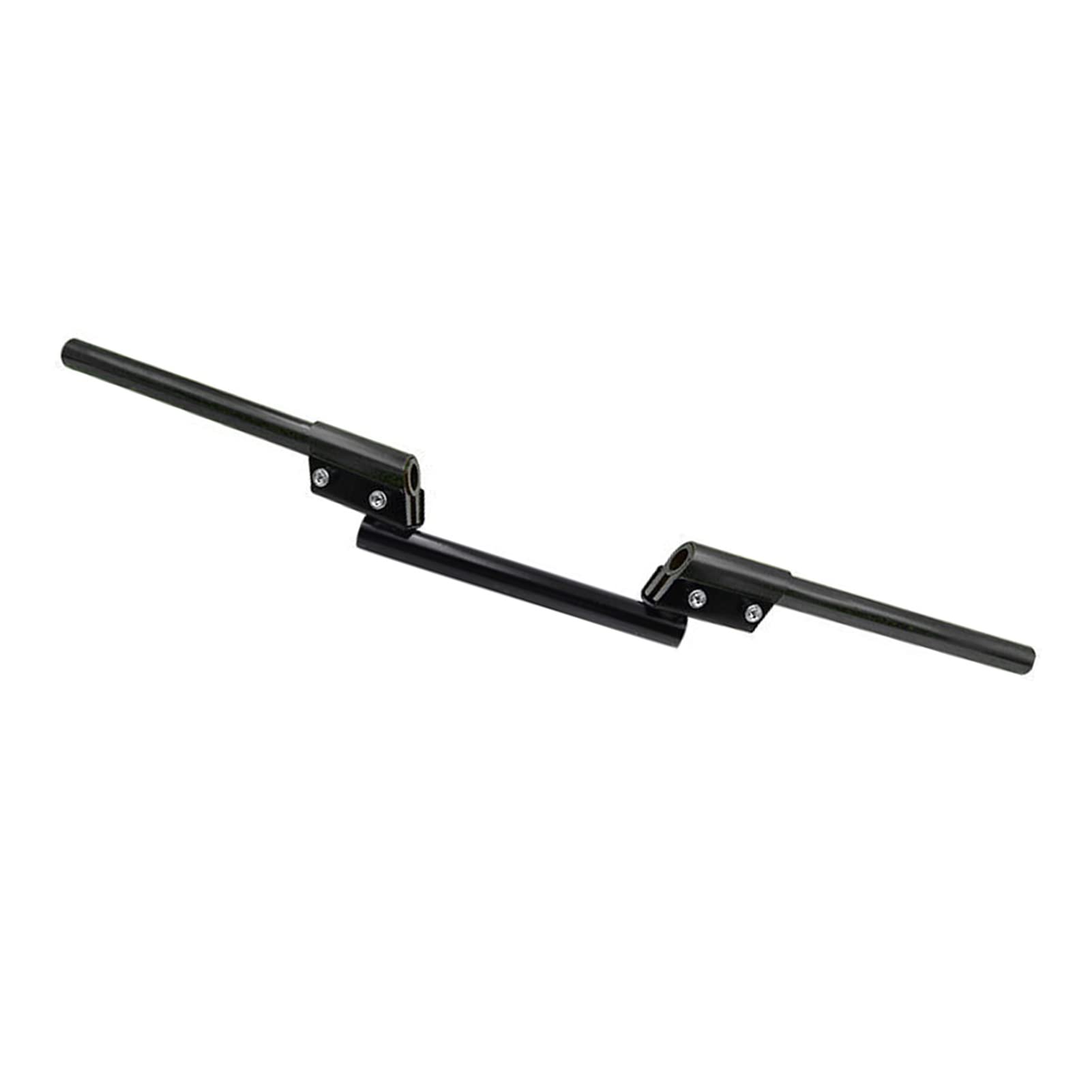 Durable Aluminum Motorcycle Handlebar - Easy Install & Adjustable for Outdoor Riding (Black)