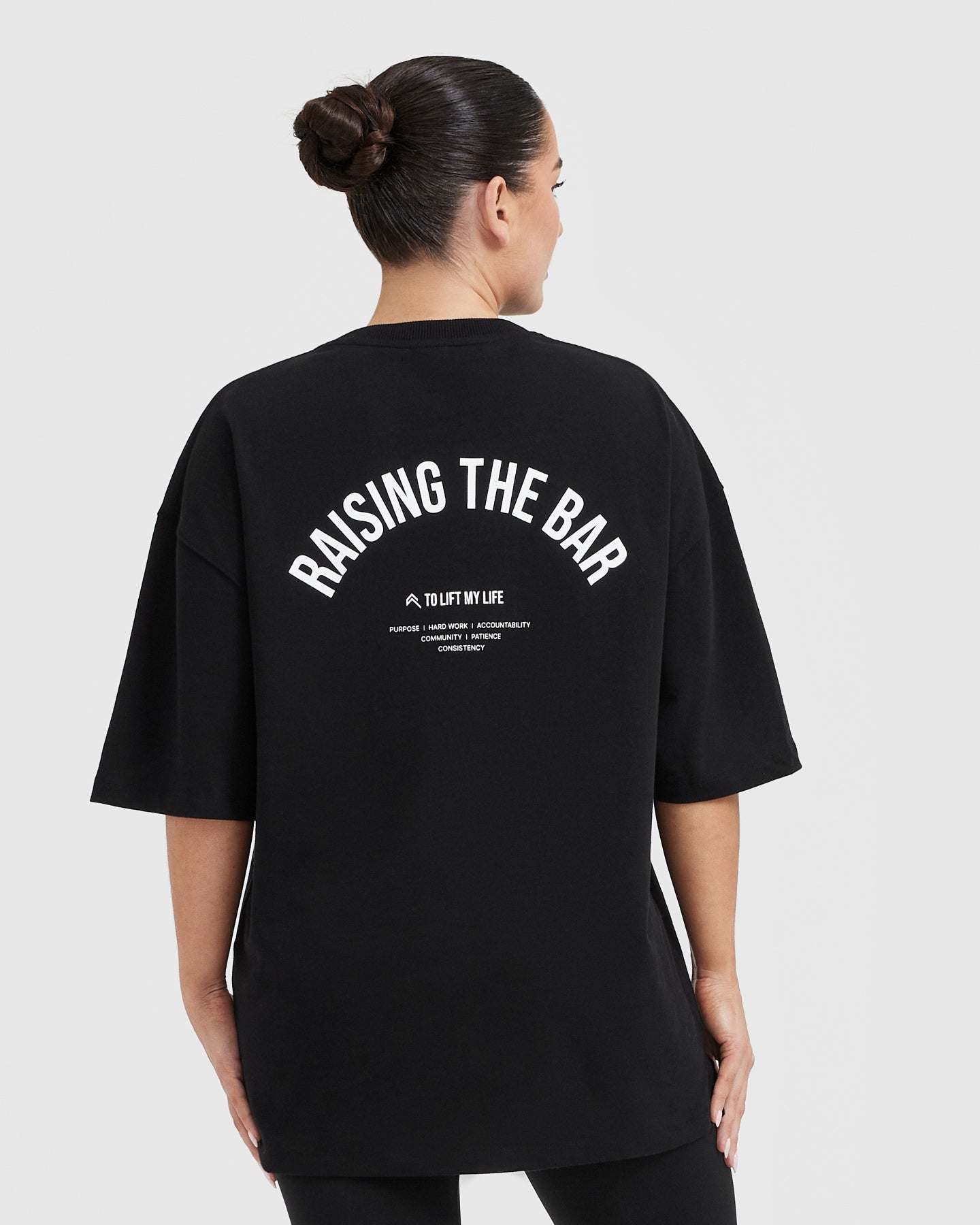 Raising The Bar Graphic Unisex T-Shirt - Black Cotton Tee for Men & Women | Gym, Workout, Casual Wear