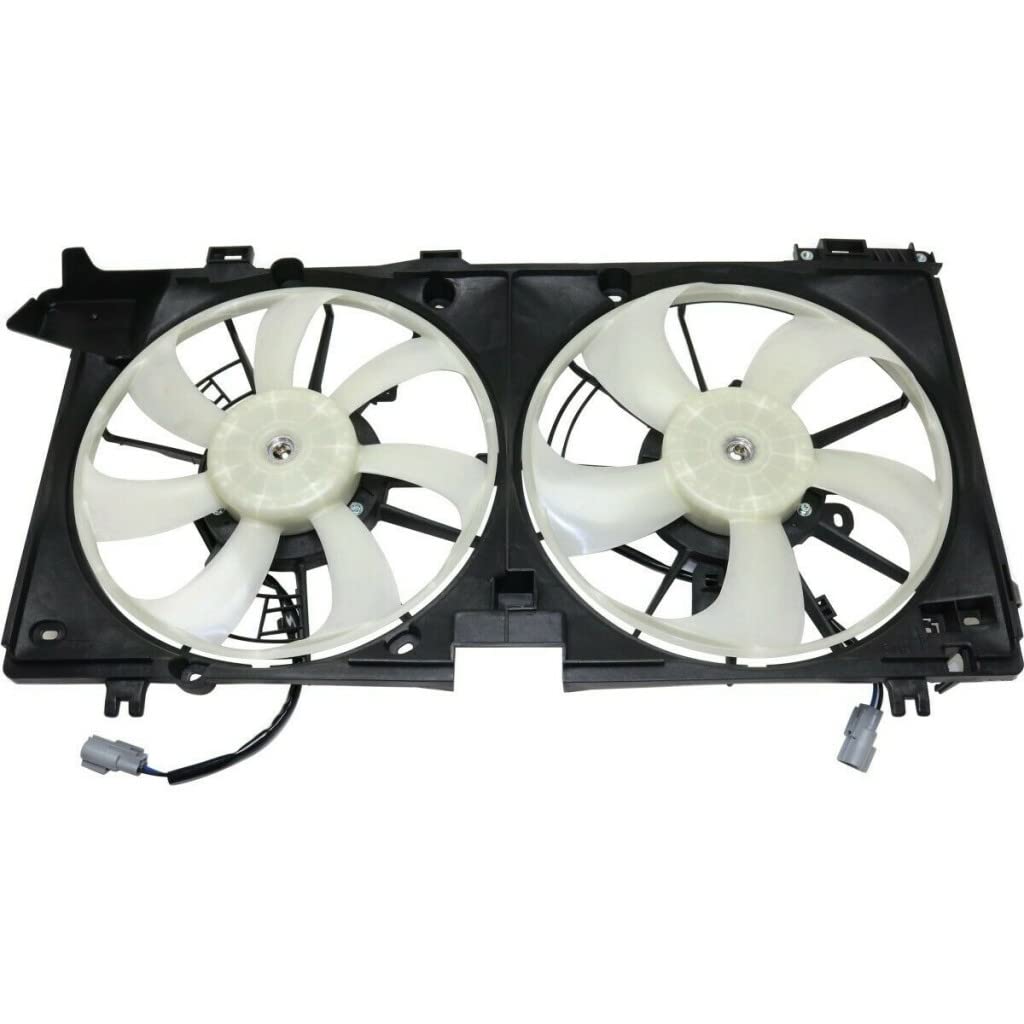 Subaru Legacy Outback 2015-2019 Radiator Cooling Fan Replacement - 2.5L Dual Fan Motor with Blade & Shroud - OEM SU3115132 45122AL01A-PFM - Perfect for Engine Overheating Prevention & Summer Driving