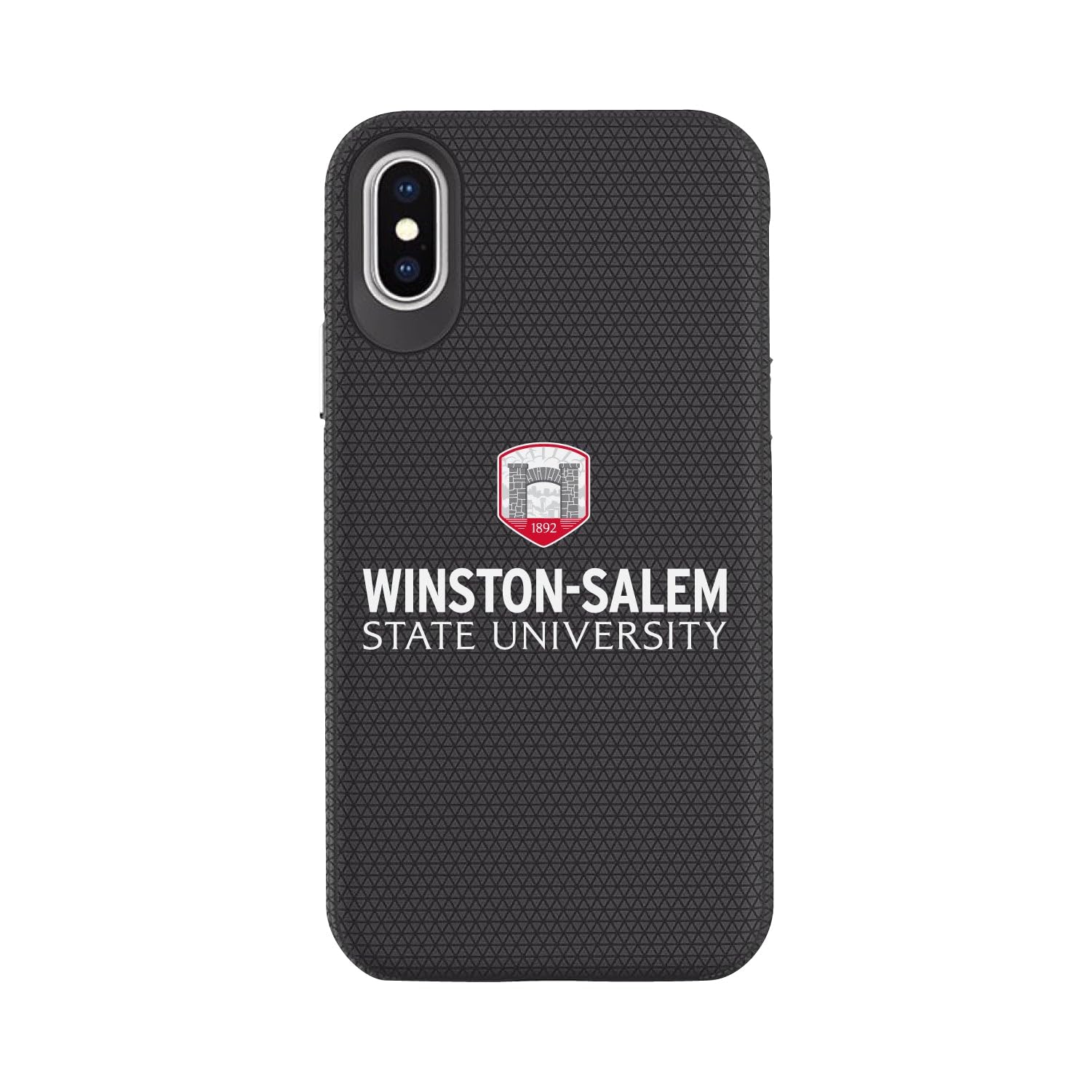 OTM Essentials Durable Shockproof Phone Case for iPhone 13 Pro - Winston-Salem State University Design - Perfect for College Students & Alumni Protection