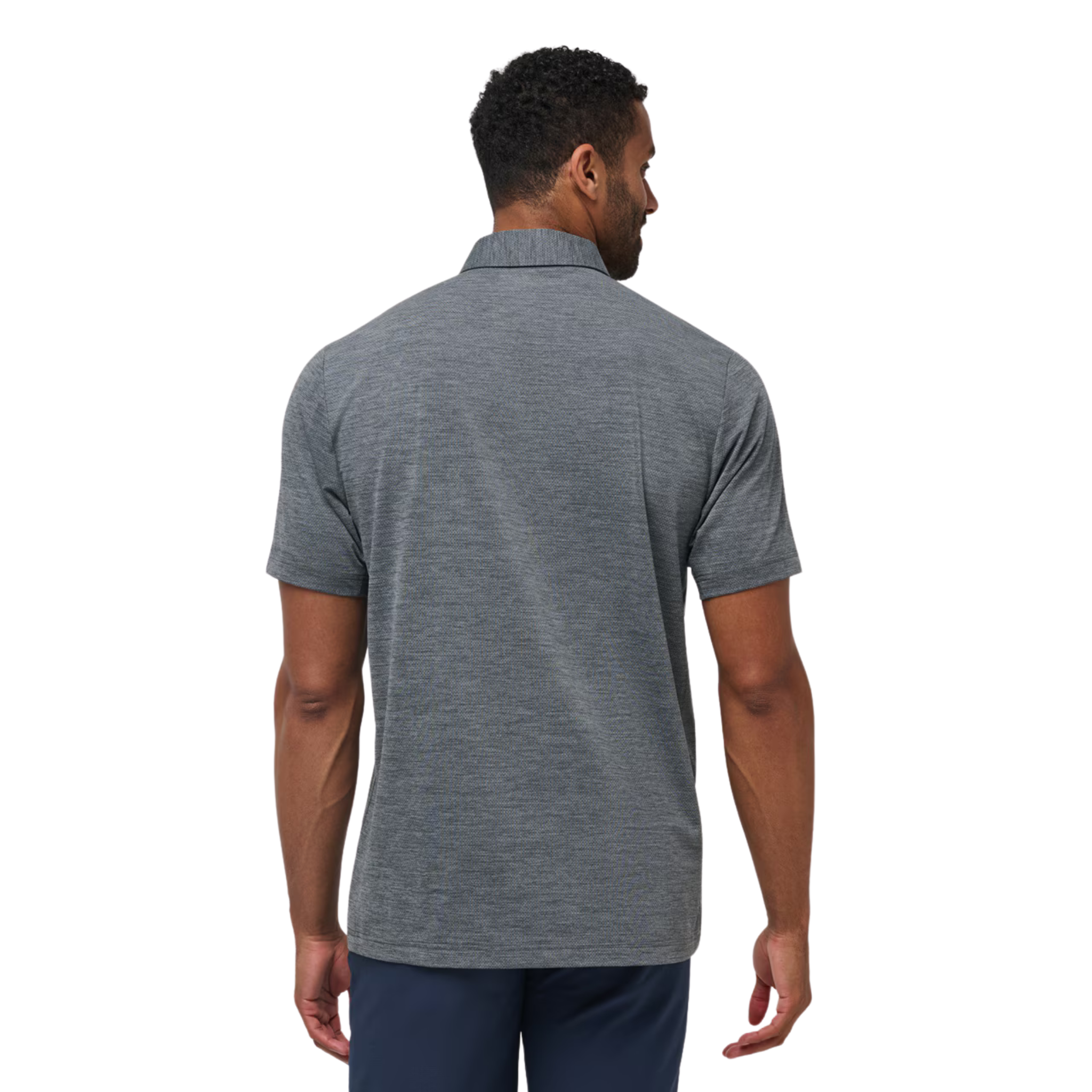 TravisMathew The Heater Pro Men's Performance Polo Shirt - Moisture Wicking, UV Protection & Breathable Fabric for Golf, Tennis & Casual Wear