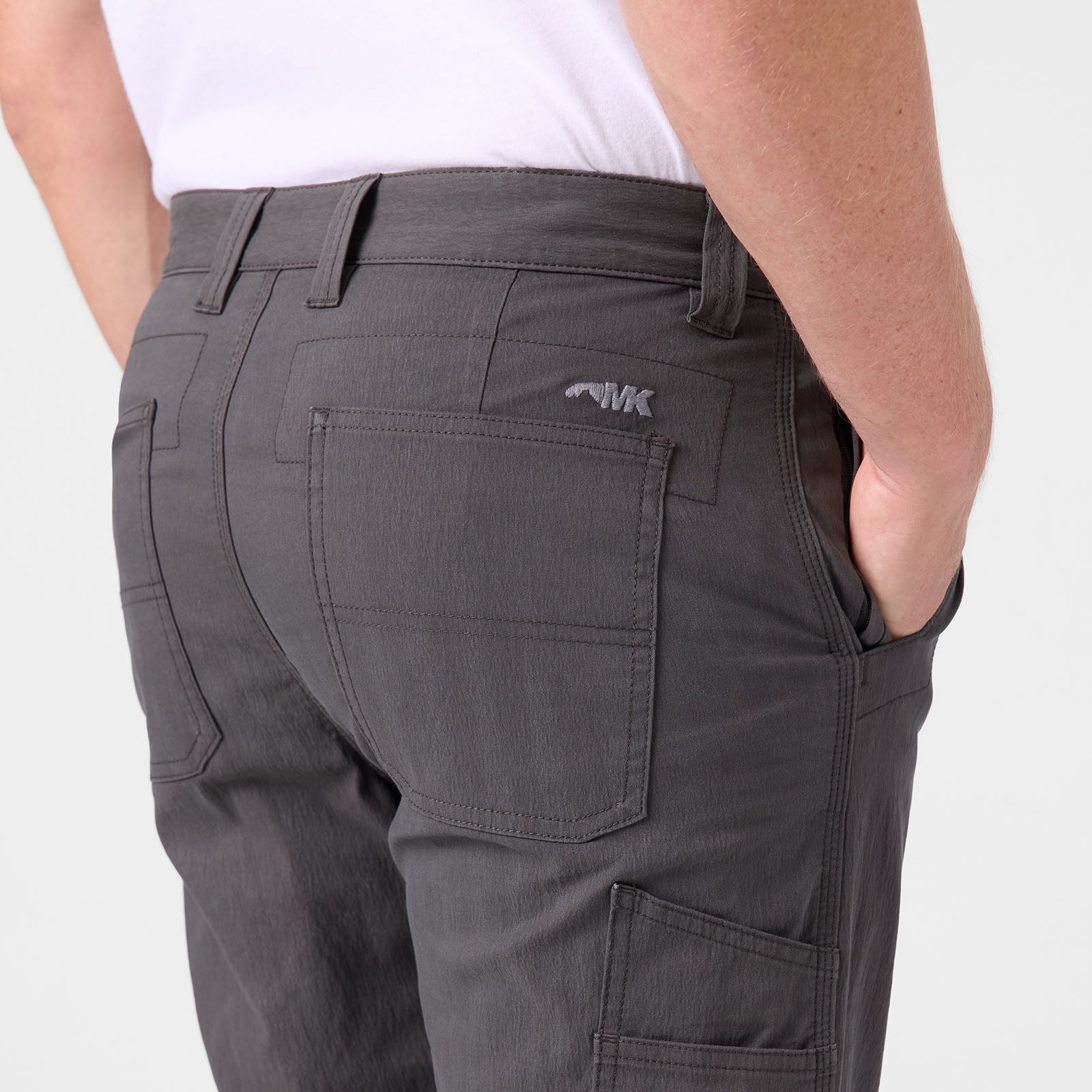 Ridgeline Hybrid Pants for Men - Durable Outdoor Hiking & Travel Pants with Stretch & Water-Resistant Fabric - Perfect for Camping, Backpacking & Everyday Wear