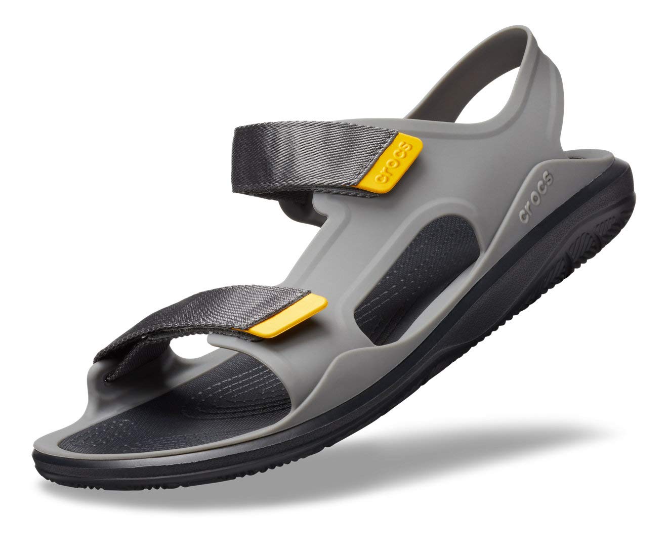 Crocs Men's Swiftwater Molded Expedition Open Toe Sandals - Lightweight Water Shoes for Hiking, Beach & Outdoor Adventures | Quick-Dry Comfort for Men