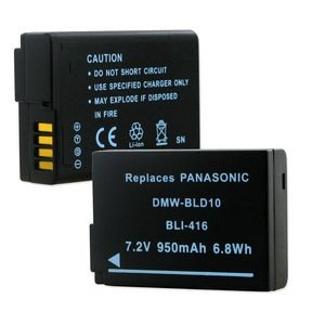 Original Panasonic DMW-BLD10 Replacement Battery for Lumix Cameras - Perfect for Travel, Photography & Outdoor Adventures