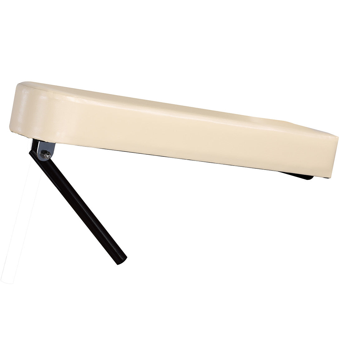 Professional Master Massage 31 SPAMASTER Stationary Massage Table with Adjustable Lift Back & Premium Memory Foam - Cream Color for Spa, Clinic, and Home Use