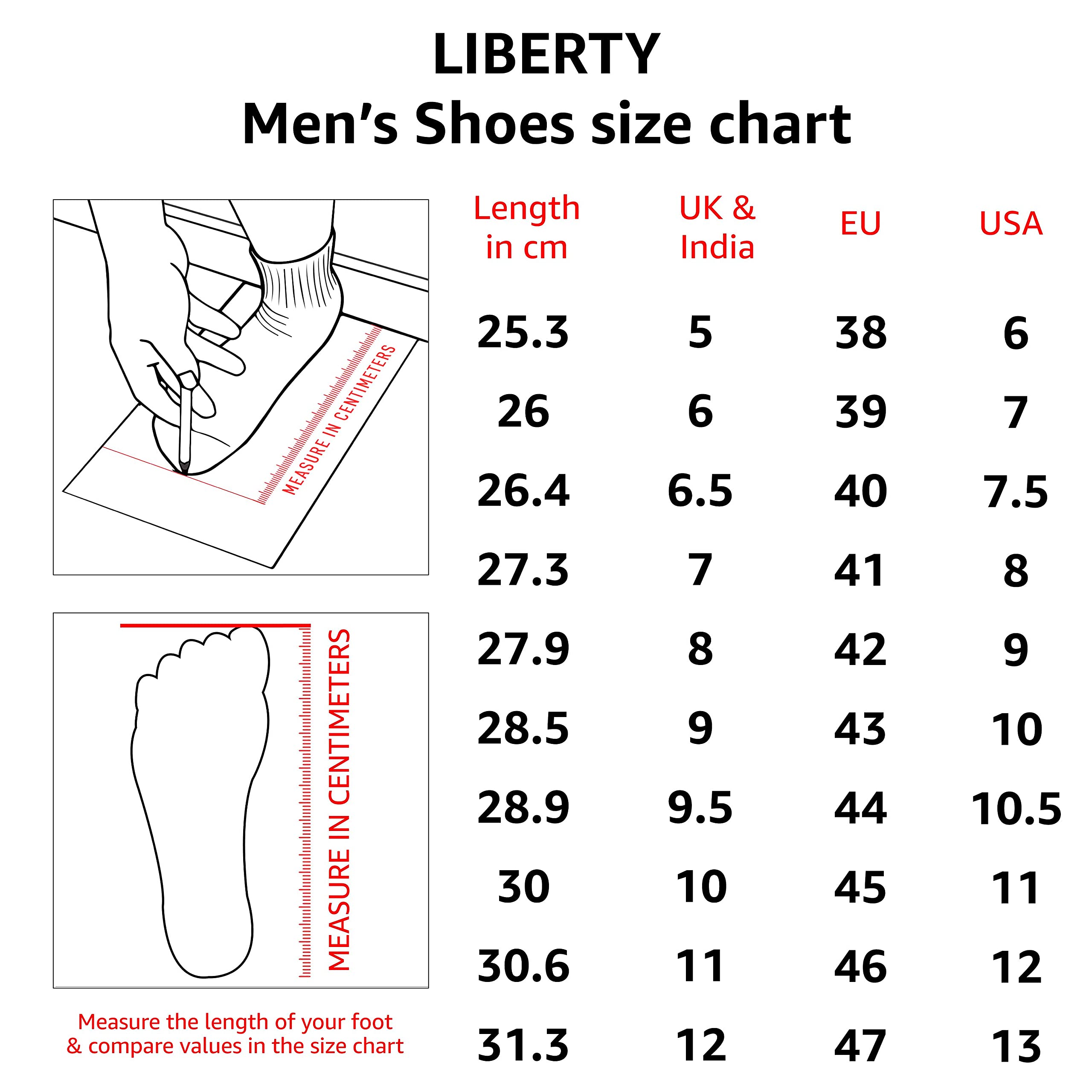 Liberty Men's 9906-05 Running Shoes - Lightweight Athletic Sneakers for Jogging, Gym Workouts & Casual Wear