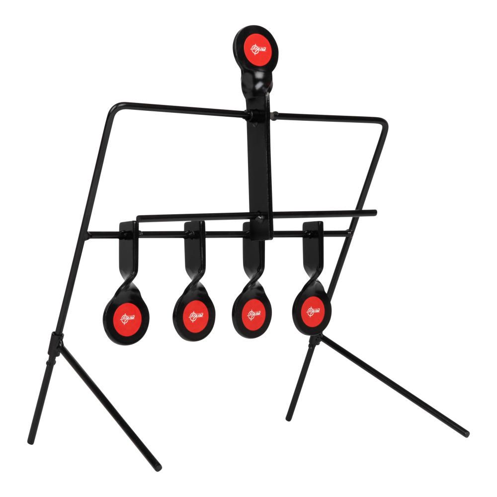 Allen 15285 EZ Aim Five Spinner Target System for .22 Cal Rimfire - Perfect for Shooting Practice, Training & Outdoor Range Sessions