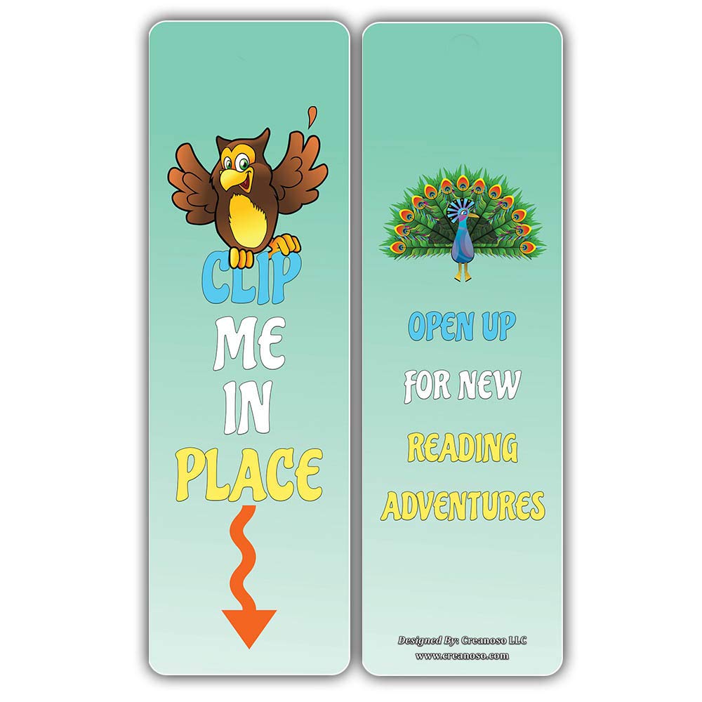Premium 12-Pack Bird-Themed Reading Bookmarks for Men, Women & Kids - Bulk Assorted Designs - Perfect Book Lover Gifts for Teens & Adults - Great for Libraries, Book Clubs & Reading Enthusiasts
