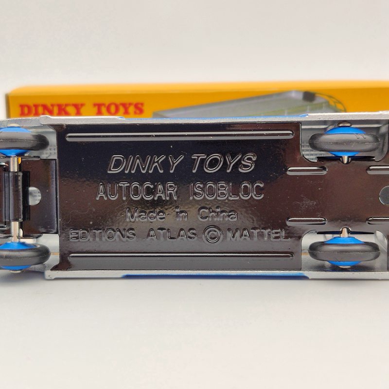 Atlas Dinky Toys 29E AUTOCAR ISOBLOC Diecast Model Car - 1:43 Scale Miniature Collectible - Classic Blue Vintage Truck - Perfect for Collectors, Display & Gifts
