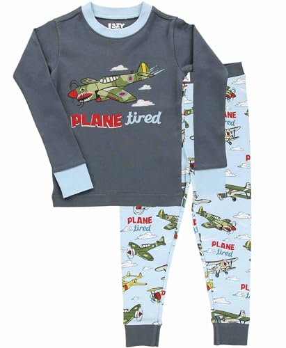 Plane Tired Pajama Sets