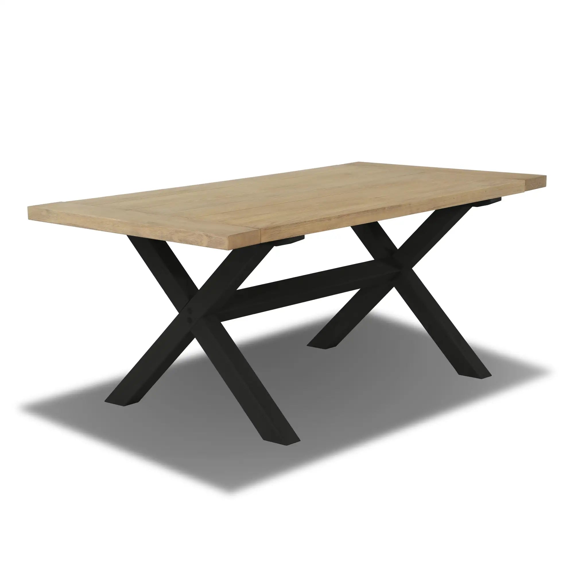 Customizable Cascais 72-Inch Modern Dining Table - Extendable Wooden Table for 8-10 People - Perfect for Family Gatherings & Dinner Parties