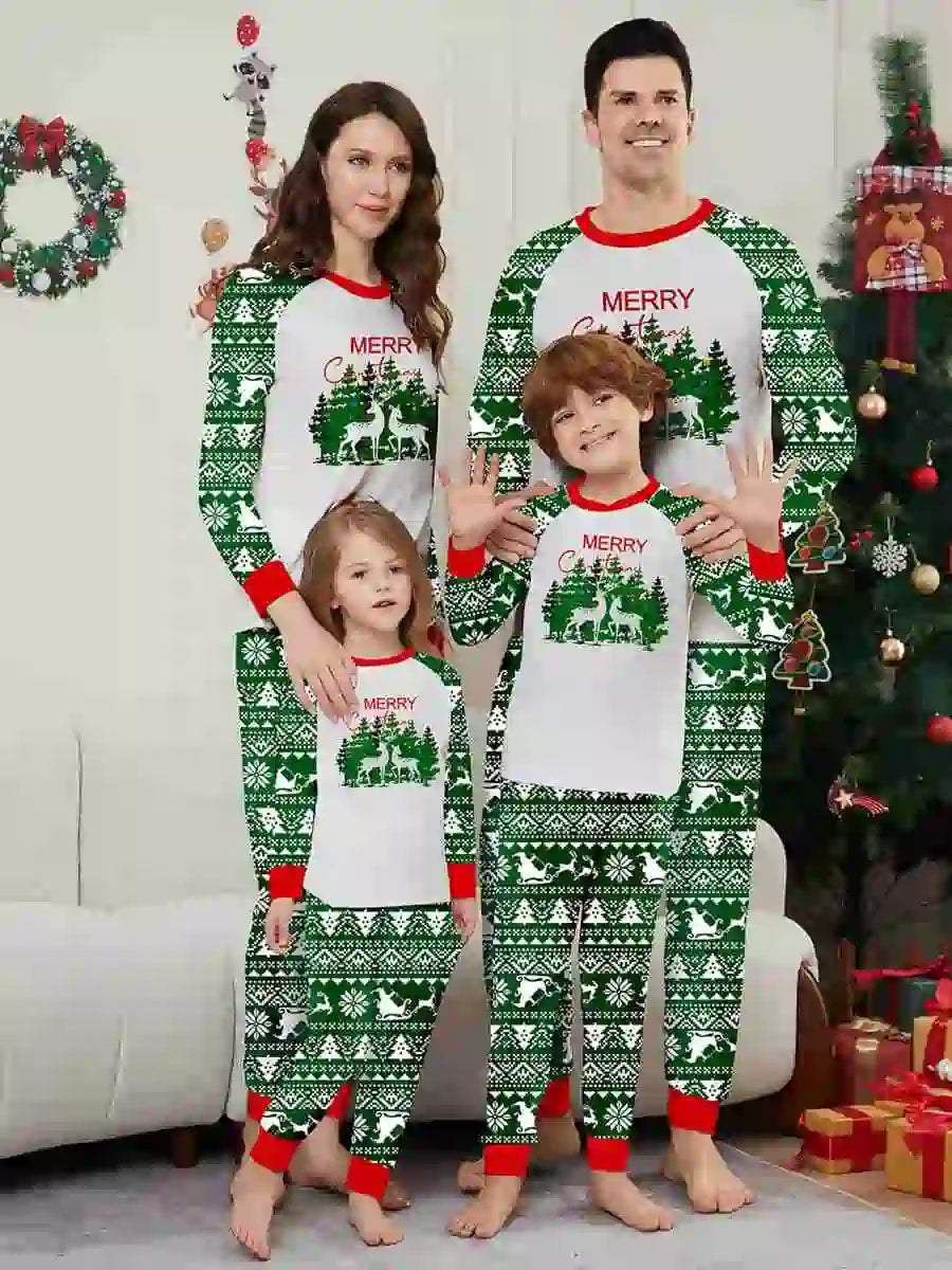 Christmas Matching Family Pajamas Set - Cozy Holiday Sleepwear for Women, Men & Kids - Perfect for Christmas Morning & Family Photos