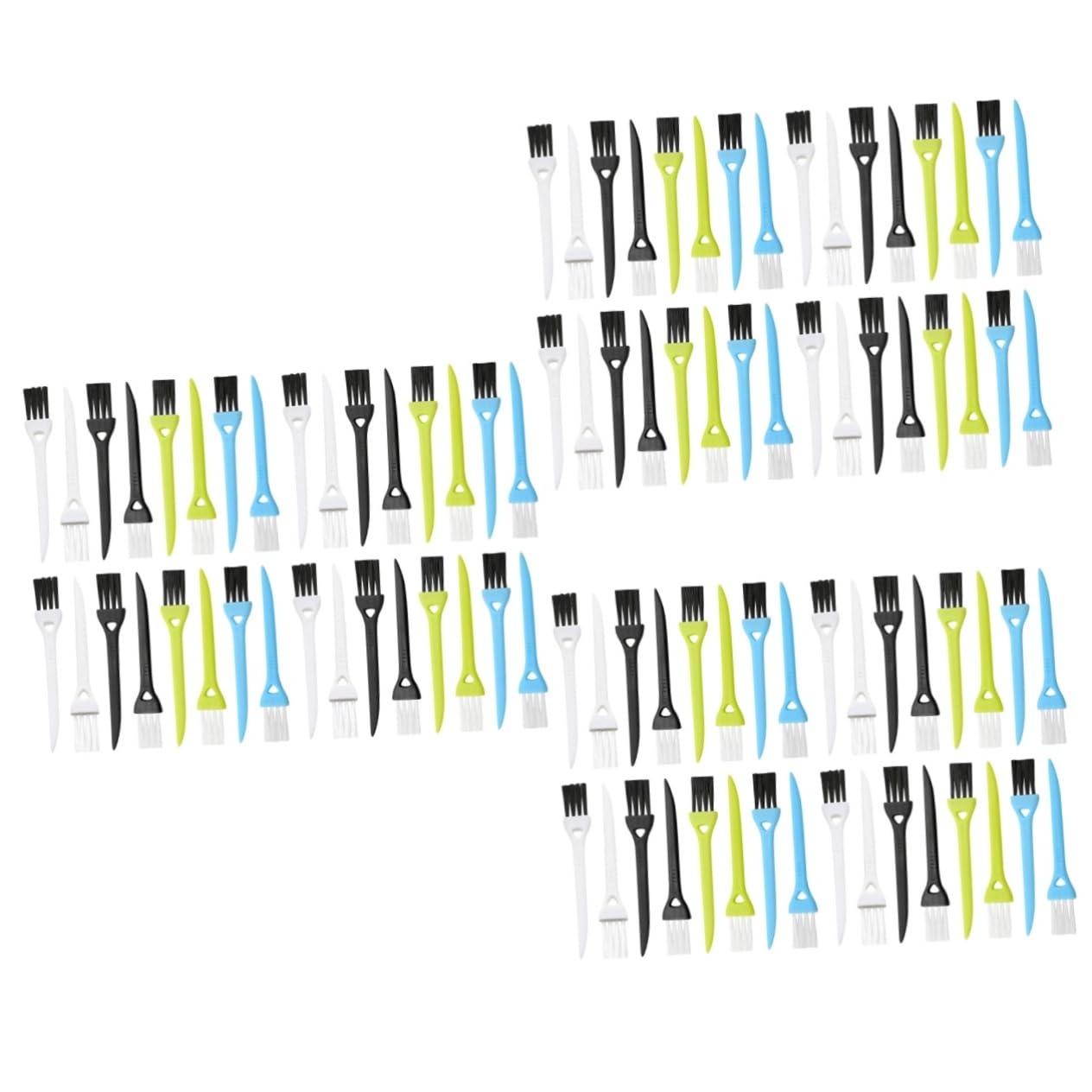 PartyKindom 108 Pcs Electric Shaver Cleaning Brush Kit - Razor Brush, Clipper Brush & Espresso Cleaner Tool for Electric Shavers, Car & Clothes - Perfect for Home, Salon and Travel Grooming Accessories