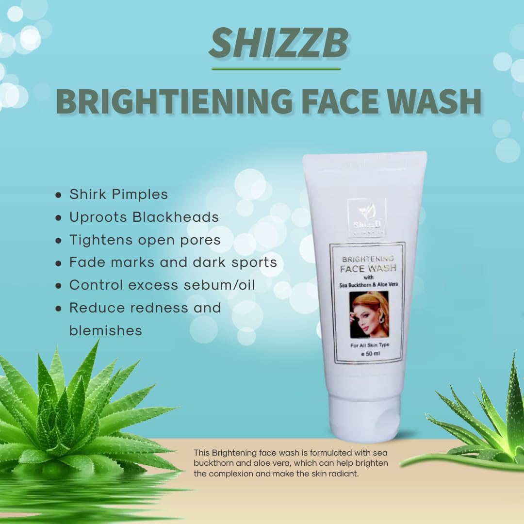Brightening Face Wash for Glowing Skin - Gentle Cleanser with Vitamin C for Dark Spots & Dullness | Perfect for Morning & Night Skincare Routine