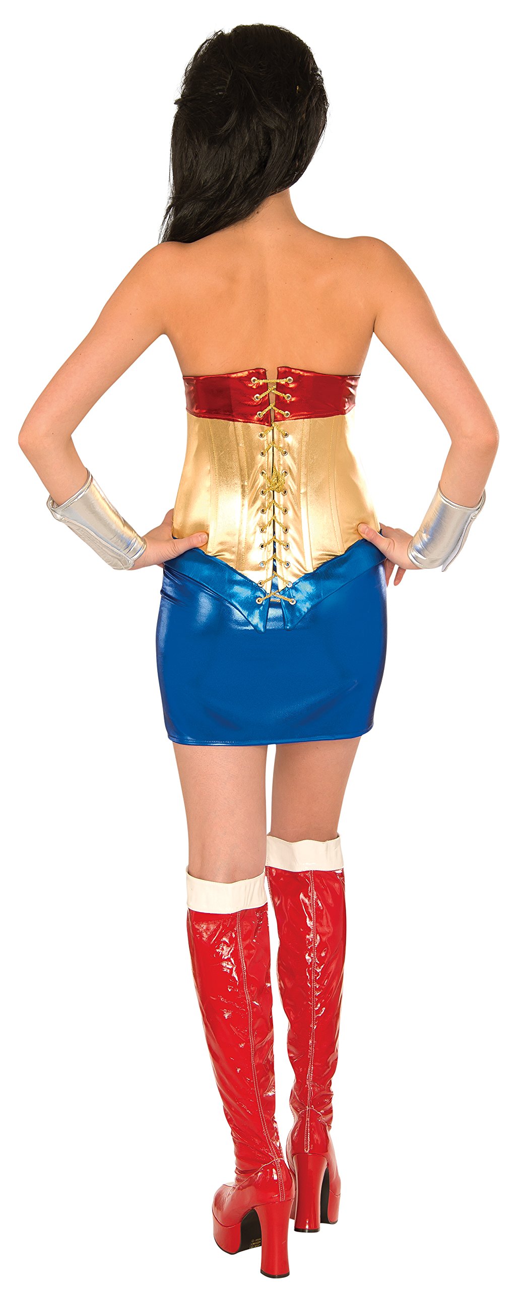 DC Comics Wonder Woman Classic Deluxe Costume for Kids & Adults - Superhero Cosplay Outfit for Halloween, Comic Con & Dress Up Parties