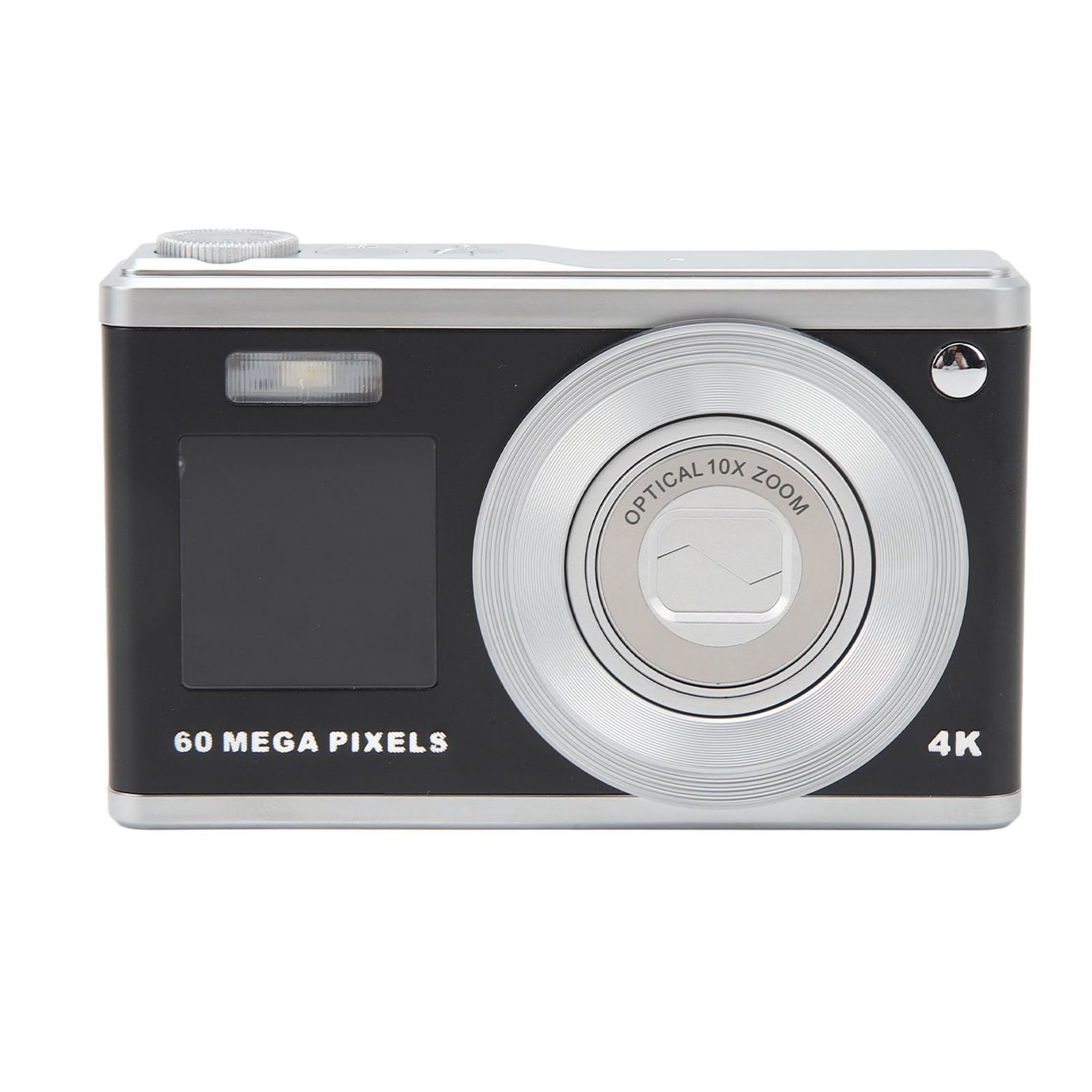 4K Vlogging Camera with Intelligent Anti-Shake | Compact Digital Camera for YouTube & Travel | Perfect Gift for Beginners (Black) - Capture Life's Moments Anywhere
