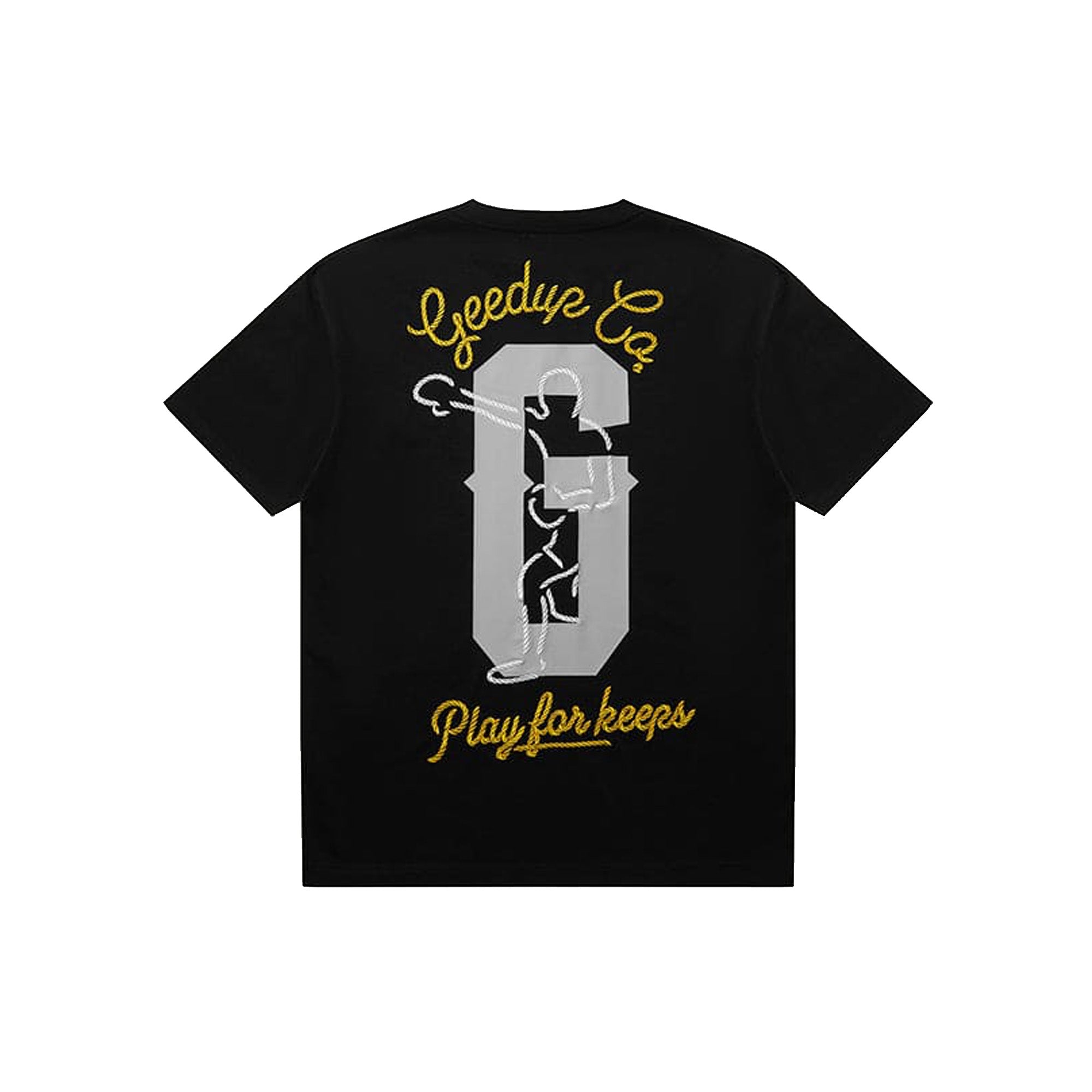 Geedup Boxer T-Shirt for Men - Black & Yellow Design (2025) | Comfortable Cotton Tee for Gym, Workout & Casual Wear