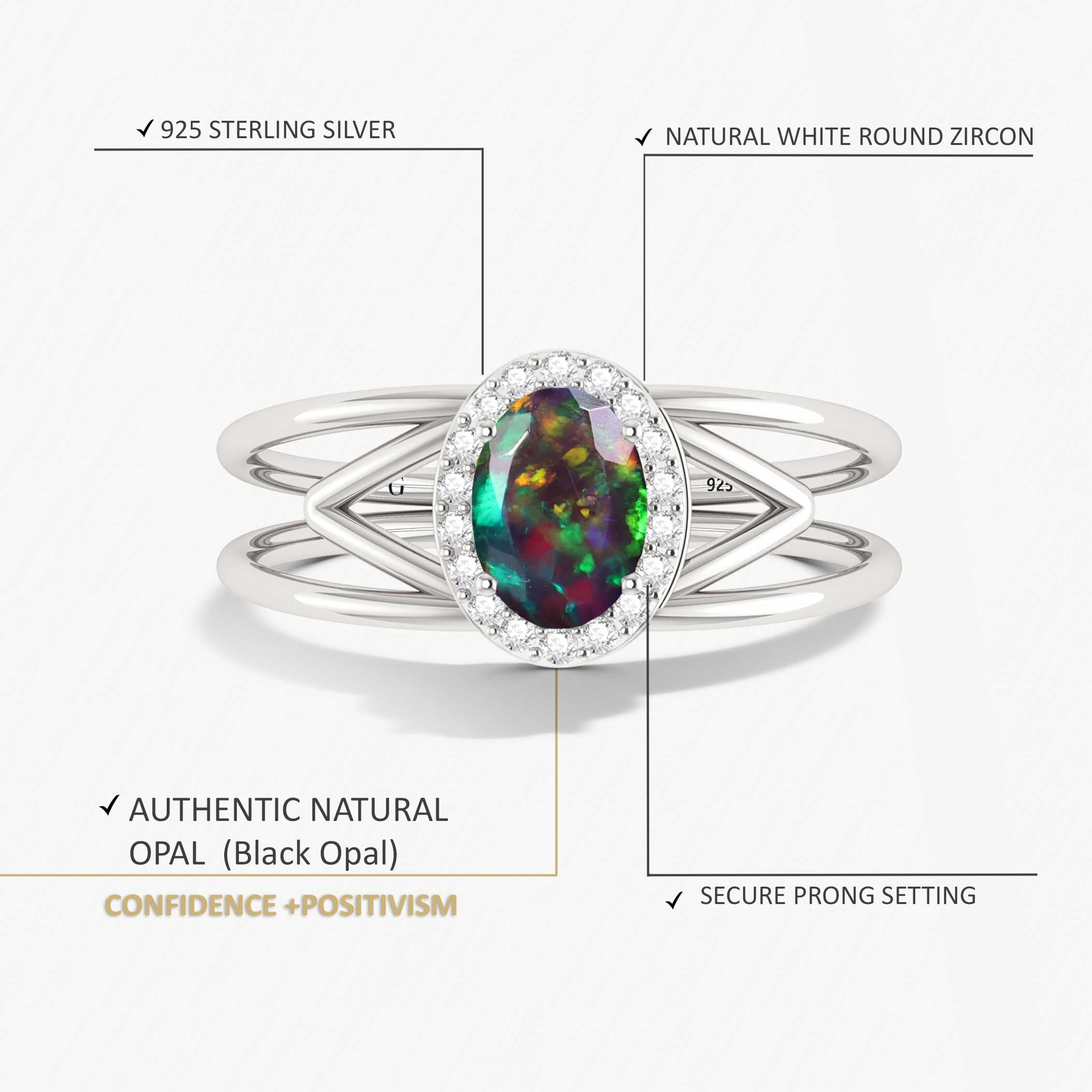 Exquisite Black Fire Oval Ethiopian Opal Gold Wedding Ring for Women – Elegant Bridal Jewelry for Engagement, Anniversary & Special Occasions