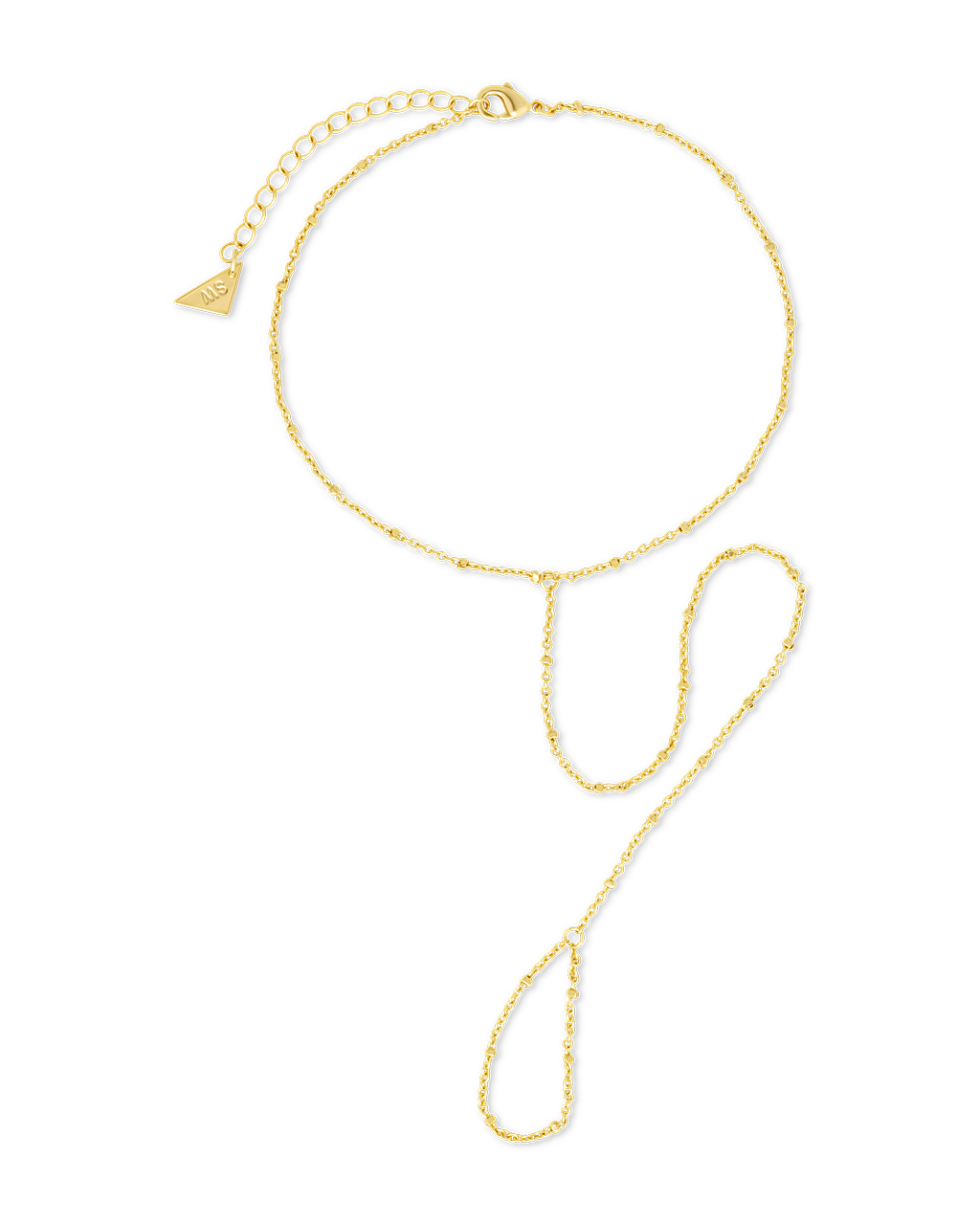 Serena Simple Chain Toe Anklet - Dainty Foot Jewelry for Women | Elegant Barefoot Sandal for Beach, Summer & Boho Fashion