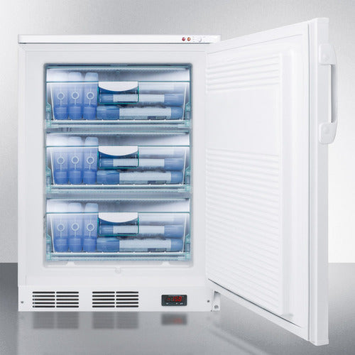 Accucold 24-Inch Wide Built-In All Freezer VT65MLBIVAC - Perfect for Restaurants, Bars, and Home Kitchens