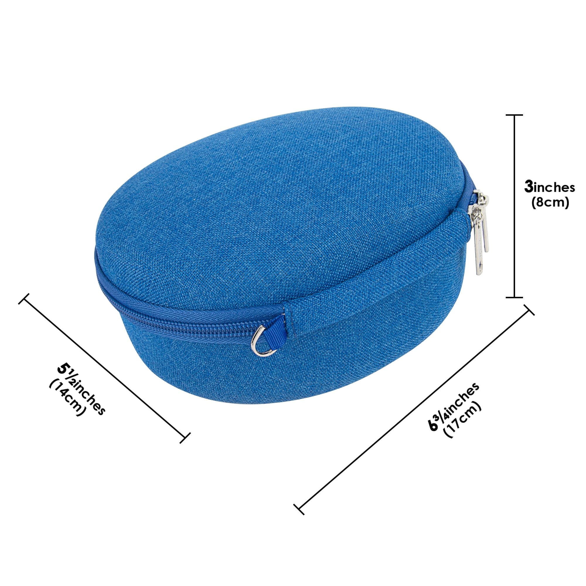 Skullcandy Crusher Evo ANC 360 Hesh3 Wireless Headphones Hard Travel Case - Protective Carrying Bag for Venue Wireless ANC Headphones (Blue) | Perfect for Airplane Commute Gym & Outdoor Use
