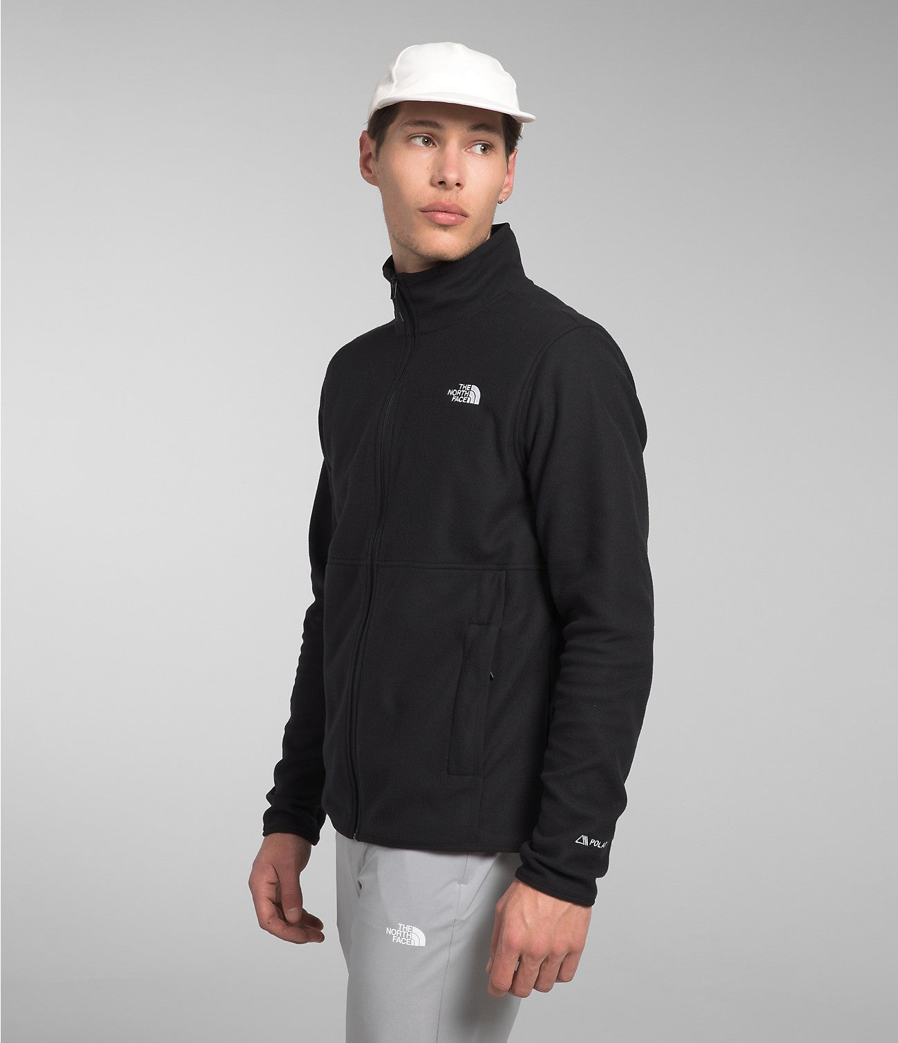 Men's Alpine Polartec® 100 Jacket - Lightweight Fleece Pullover for Hiking, Camping & Outdoor Activities - Cold Weather Thermal Insulation Layer