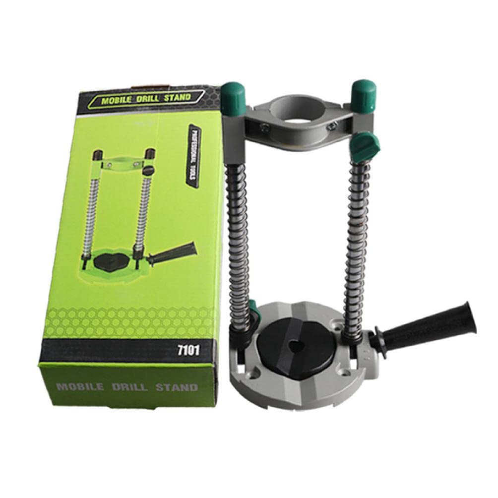 Portable Multi-Angle Drill Guide Stand - Adjustable Angle Drill Jig for Straight Holes, Durable Electric Bracket with Carbon Steel Construction | Perfect for Woodworking, Metal Drilling & DIY Home Projects