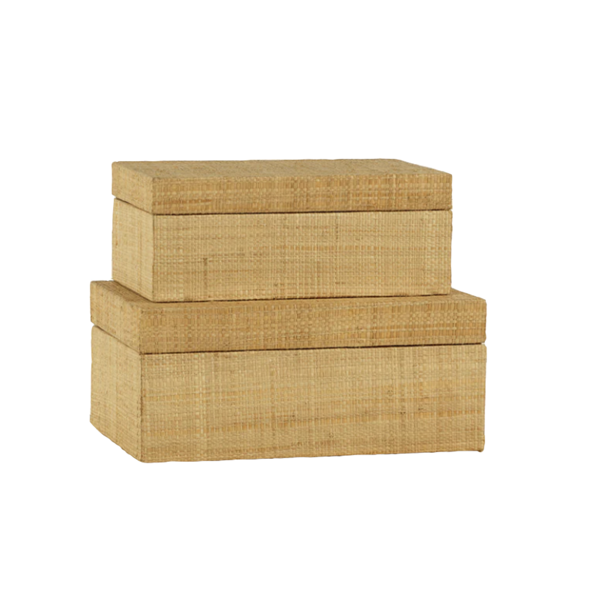 Handmade Natural Grasscloth Storage Boxes - Eco-Friendly Organizer for Home Décor, Jewelry & Keepsakes | Perfect for Bedroom, Bathroom & Office Organization