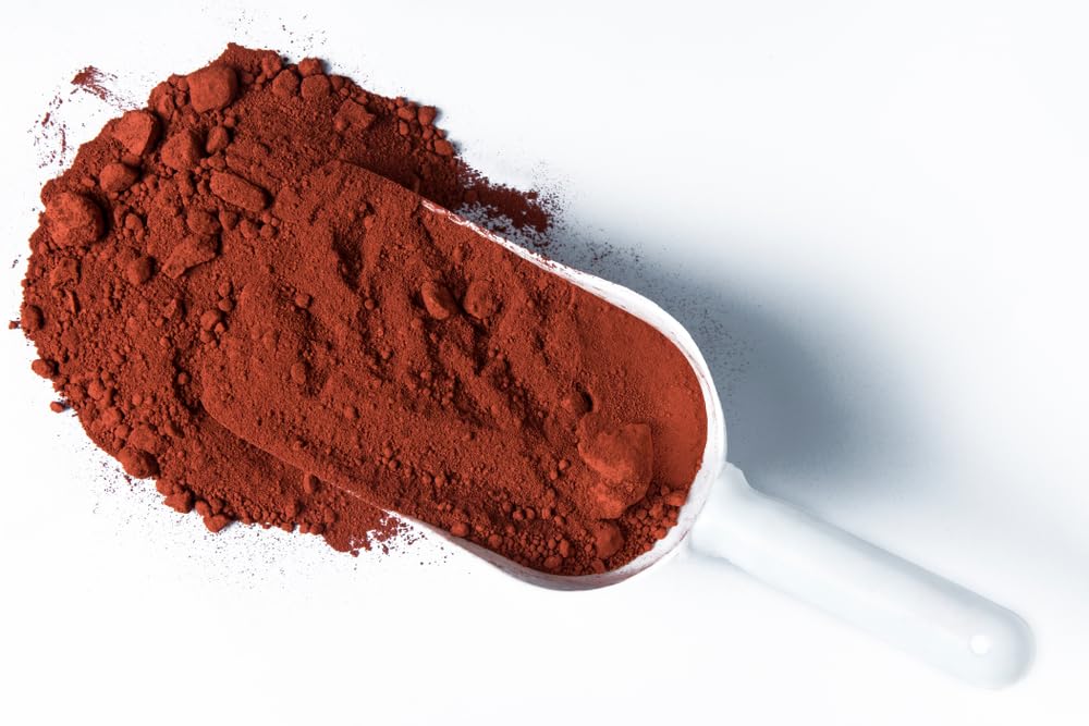 Premium Red Iron Oxide Pigment Powder - 20 lbs for Art, Crafts, Concrete Staining & Industrial Use