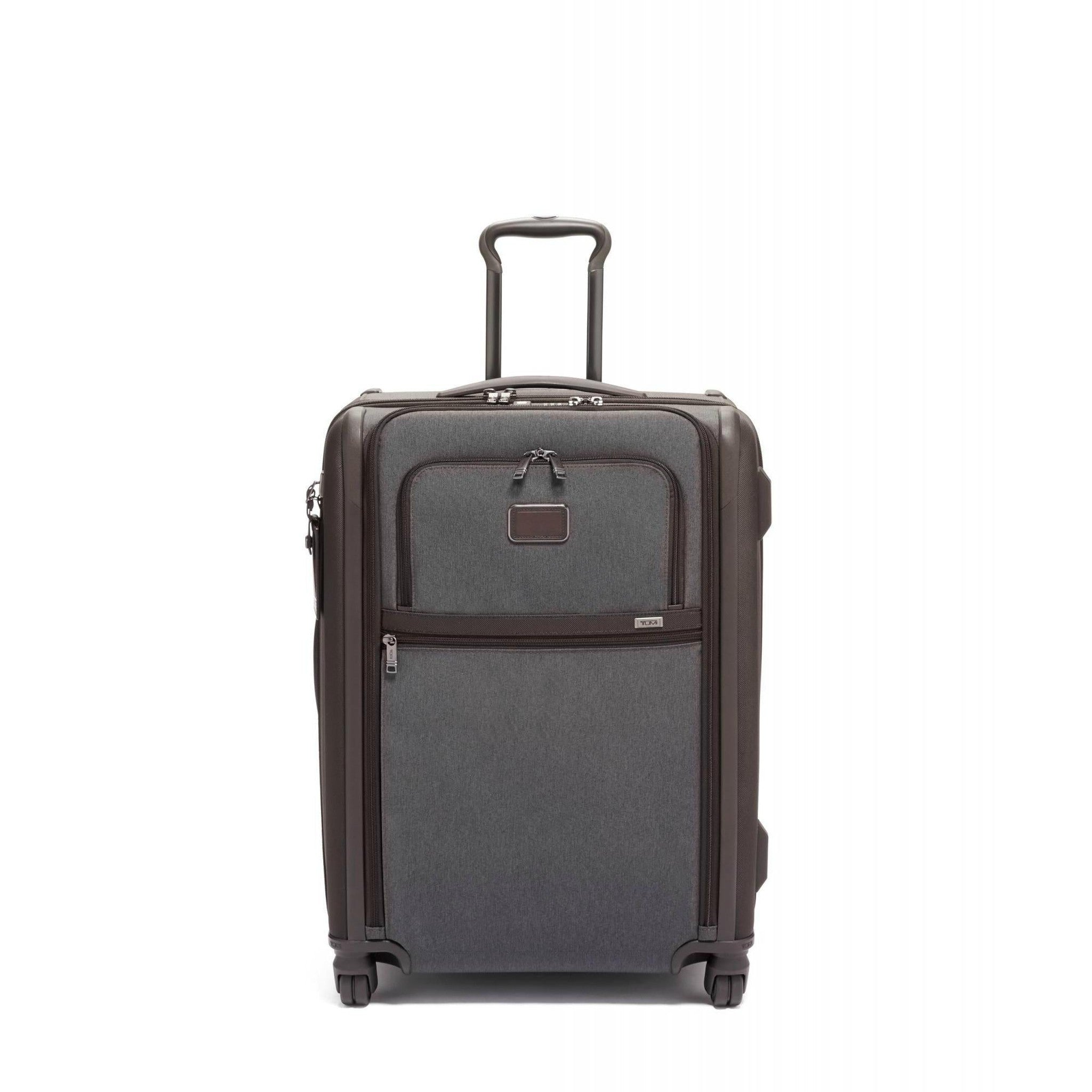 TUMI Alpha 3 Expandable 4-Wheel Carry-On Luggage for Business Travel & Short Trips - Durable Spinner Suitcase with TSA Lock, Perfect for Airplanes & Weekend Getaways