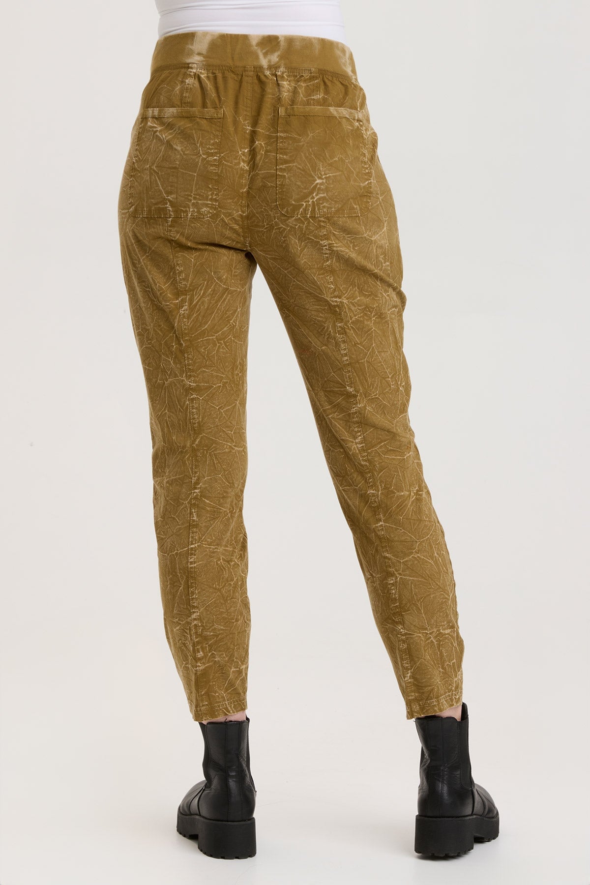 Joci High Waist Leggings for Women - Stone Wash Arrowhead Print Yoga Pants - Perfect for Workout, Running & Casual Wear